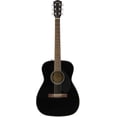 thumbnail image 2 of Fender CC-60S Solid Top Concert Acoustic Guitar - Black w/ Gig Bag, 2 of 4