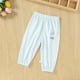 thumbnail image 2 of Odeerbi 0-5 Años Niños Niñas Algodón Lino Bloomers Verano Impresión Lindo Jogger Pantalones Casual Transpirable Linterna Pantalones Haren Pantalones, 2 of 4