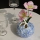 thumbnail image 3 of Mini jarrón de cerámica con forma de hortensia, pintado a mano, flor en relieve, adorno decorativo for el hogar, 3 of 9