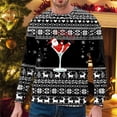 thumbnail image 2 of NLLSHGJ Chandails en Molleton pour Hommes à Fermeture Éclair Automne et Hiver Tendance Décontractée Chandail Imprimé de Noël Col Rond Chandail à Capuchon Hommes Chandails à Capuchon Chandail Graphique Chandails à Capuchon Graphiques Amusants, 2 of 4