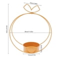 thumbnail image 2 of Elegant Wedding Centerpieces Party Decor 10Pc Metal Geometric Gold Centerpiece, 2 of 23