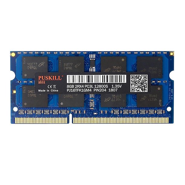 Memoria del juego de Puskill Ddr3l 8g Ram 204pin compatible con los ordenadores portátiles