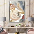 thumbnail image 3 of Designart 'Abstract With Red Pink Gold and Beige Spots Pastel' Modern Framed Art Print, 3 of 4