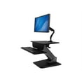 thumbnail image 3 of StarTech BNDSTSSLIM Sit-To-Stand Workstation with Articulating Monitor Arm, 3 of 4