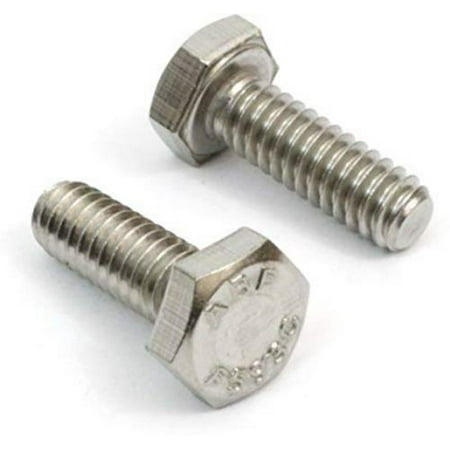 

1/4-20 Stainless Steel Hex Tap Bolt 1/2 5/8 3/4 7/8 1 1-1/8+ free ship