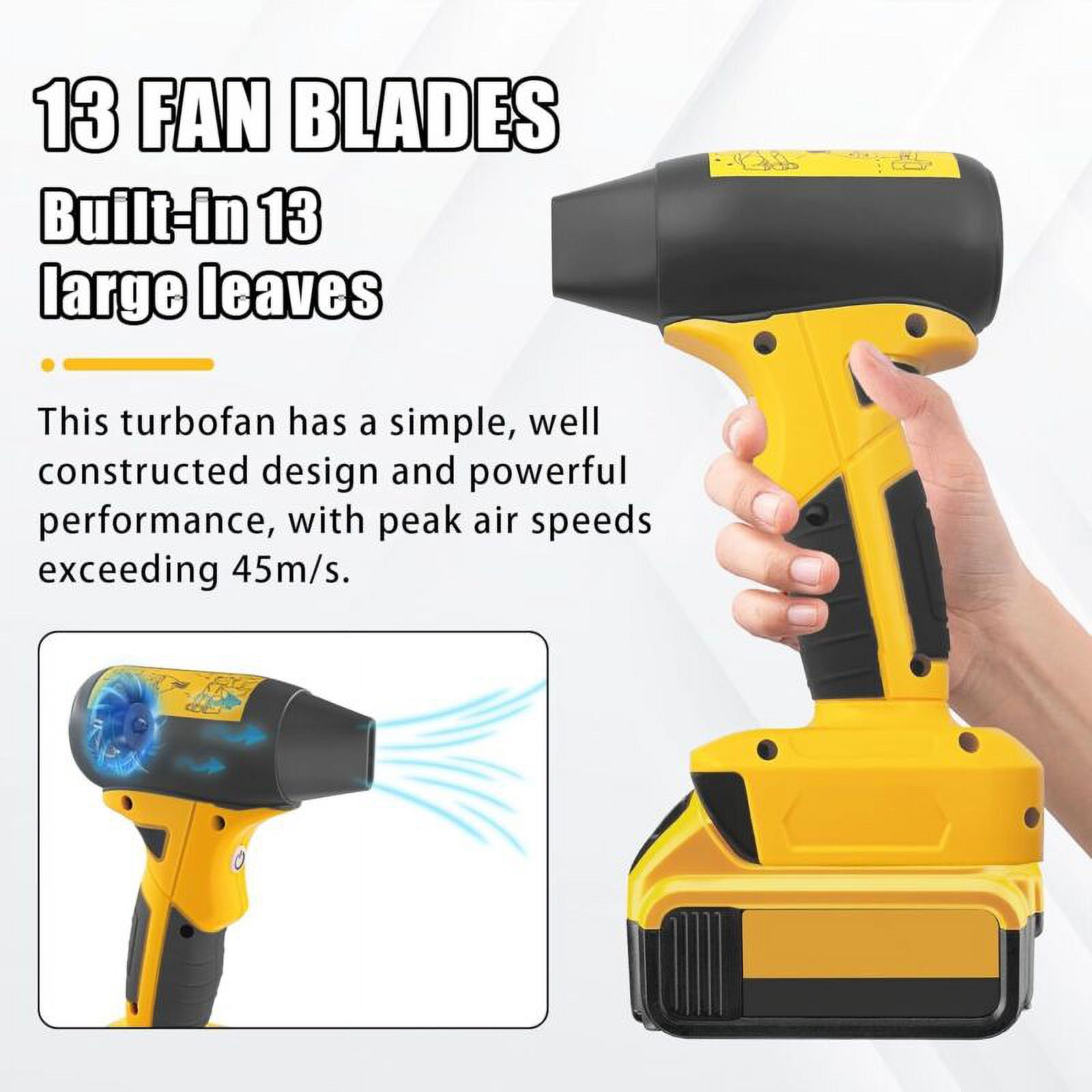Dewalt blower fan new arrivals