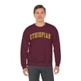 thumbnail image 6 of Ethiopian Sweatshirt Gifts Crew Neck Shirt Long Sleeve Unisex, 6 of 7