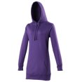 thumbnail image 1 of Awdis- Sudadera larga con capucha para mujer (Púrpura), 1 of 1