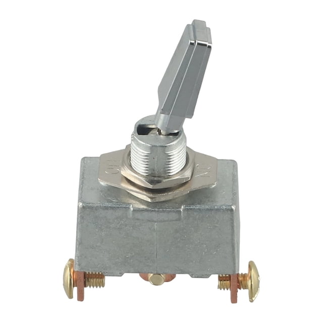 Heavy Duty Toggle Switch 3 Position 50 Amp Toggle Switch For 50A 12V Dc Toggle Switch Handle Heavy-Duty Automotive