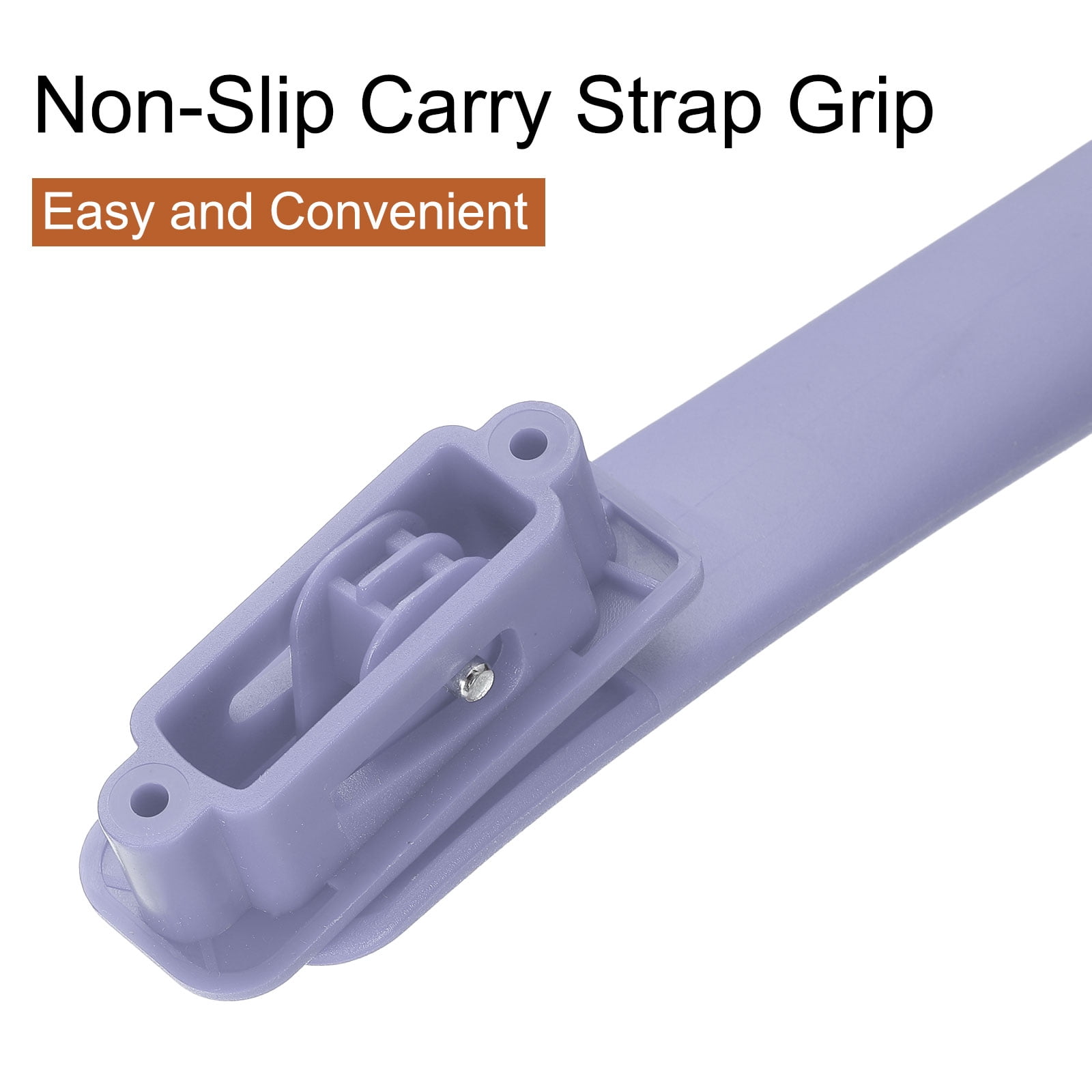 Unique Bargains Durable Luggage Carry Strap Pull Grip Purple