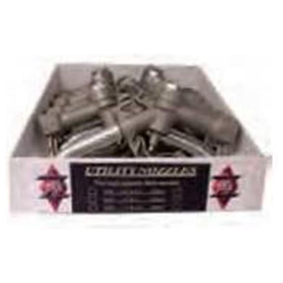 Manual Fuel Nozzle 1 in. Inlet 0.75 in. Outlet Curved