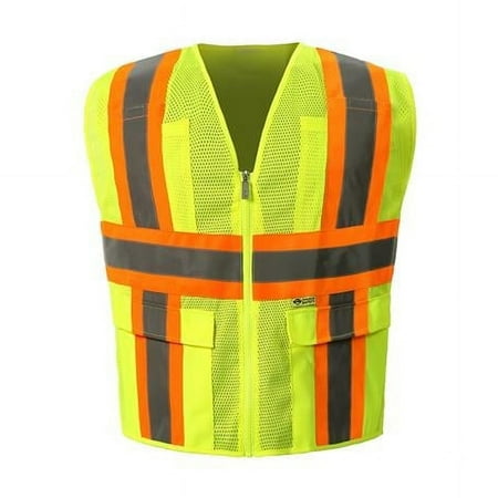 

Class 2 Flame Retardant Safety Vest Lime - 5XL