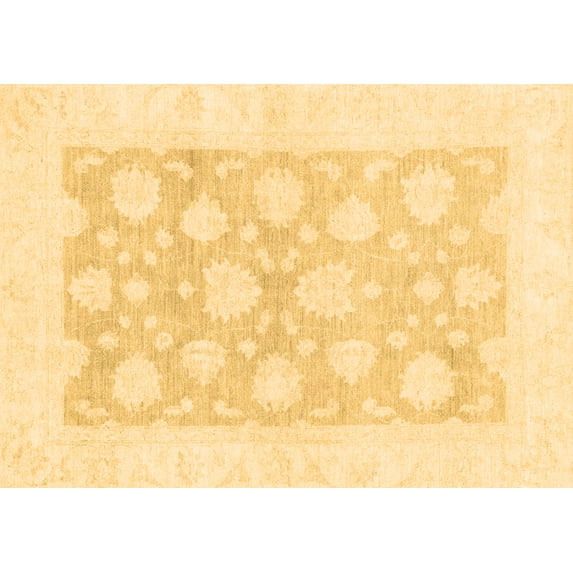 Ahgly Company Indoor Rectangle Oriental Brown Traditional Area Rugs, 8' x 10'