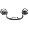 thumbnail image 1 of Hickory Hardware P3477-ST 3.5 In. Manor House Silver Stone Cabinet Bail Pull, 1 of 1