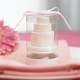 thumbnail image 3 of Weddingstar 8531 Elegant Lace Wedding Cake Candle, 3 of 4