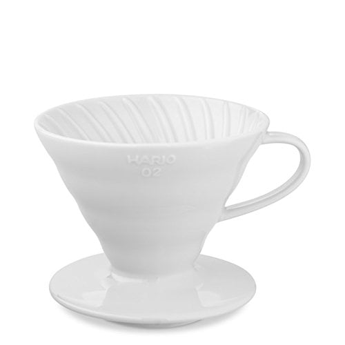 Hario V60 Coffee Pour Over Kit Bundle Comes with Ceramic Dripper
