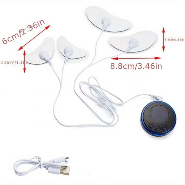 Mini Electric Massager Patch For Face Eye Back, Handheld Portable Massager Easy Use At Home, Massage Soothing Pain Gift For Men And Women