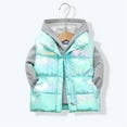 thumbnail image 2 of Vividxx Girls Jacket Girls Fall Winter Vest Vest Clip Children Boy Baby Thick Clothes To Keep Warm Outside To Wear Spring And Fall New Styl Party Outerwear Jackets Tops 7-8 Years, 2 of 3