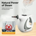 thumbnail image 5 of Handheld Steam Cleaner 900-1050W Pressurized Handheld Multi-Surface Natural Steam Cleaner for Home Use, 5 of 16