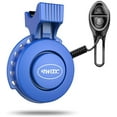 thumbnail image 1 of Bocina de bicicleta eléctrica 120 db Scooter Cuerno con batería recargable Accesorios de bicicleta a prueba de agua para niños Niños Adultos Campanas de bicicleta de montaña Silbato brillar Hogar, 1 of 4