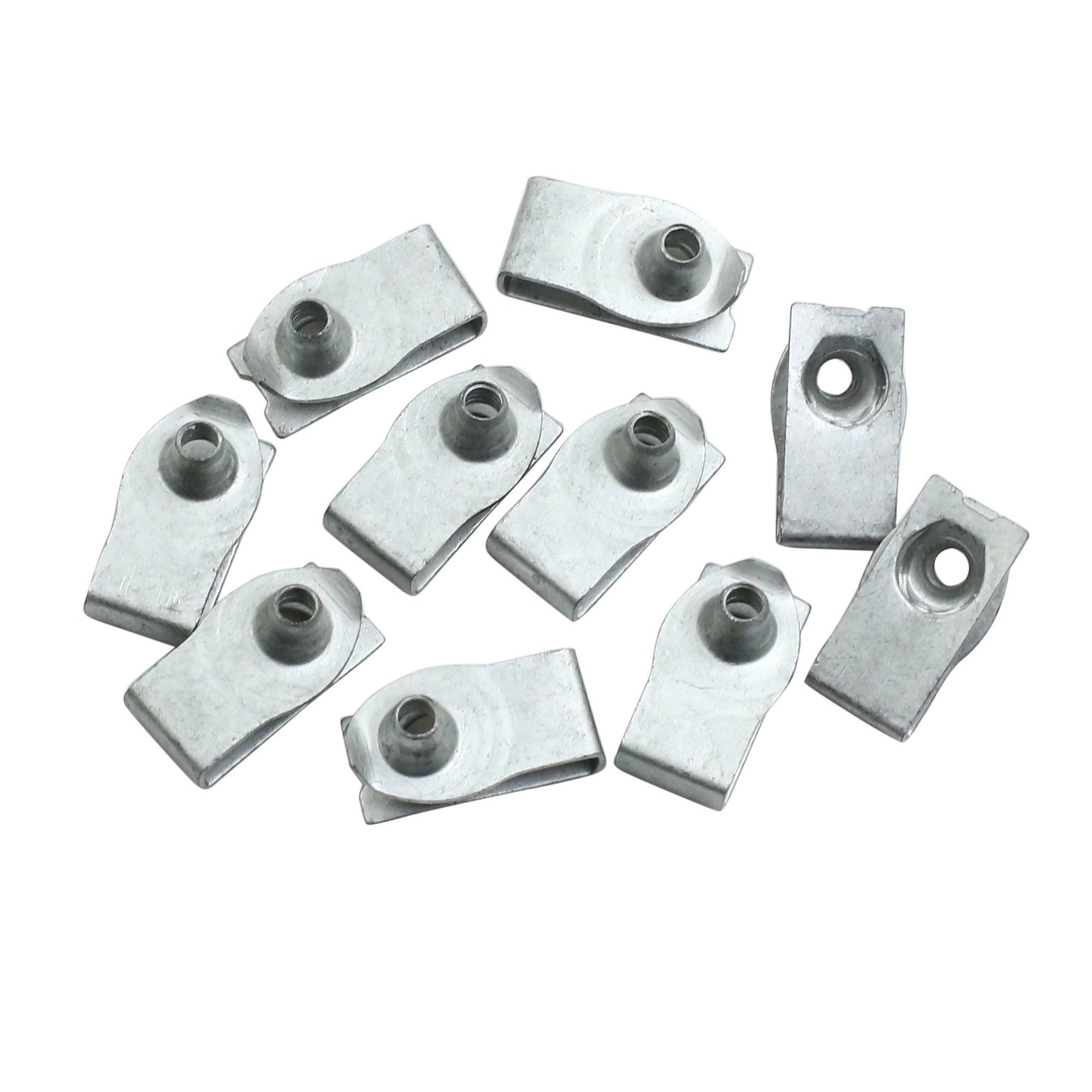 10pcs Metal Fastener Automotive Bumper Fender Trim Panel Fixed Rivets