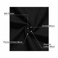 thumbnail image 2 of Black Premium Cotton Blend Broadcloth Fabric 1 Yard 60 inches Wide Sewing Craft, 2 of 11