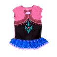 thumbnail image 2 of Frozen I Am Anna Girls Short Sleeve Dress, 2 of 3