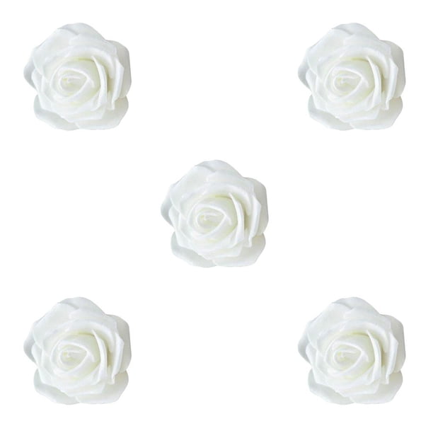 Ramo de flores artificiales Advancent 50 piezas espuma PE Rosa falsa decoraciones boda fiesta