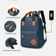 thumbnail image 4 of pstuiky Mochila de viaje para portátil mochila grande para hombre y mujer mochila de negocios con bandolera y monedero mochila universitaria de tres piezas., 4 of 6