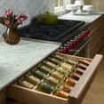 thumbnail image 6 of Rev-A-Shelf 36 In Wood Tiered Spice Drawer Insert Organizer, Natural Maple, 6 of 11