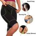 thumbnail image 6 of Tittly Shorts for Women Womens Workout Shorts Women Sauna Shorts Capri Jogger Pants Sweatpants With Pocket Workout Training Yoga Leggings Sweat Shorts Lounge Shorts Women Black L, 6 of 8