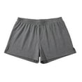 thumbnail image 2 of Pafei Tyugd Mens Sleep Shorts 3 Inch Cotton Shorts Summer 2026 Lightweight Side Slit Shorts Casual Elastic Waist Pajama Shorts Dark Gray S, 2 of 6