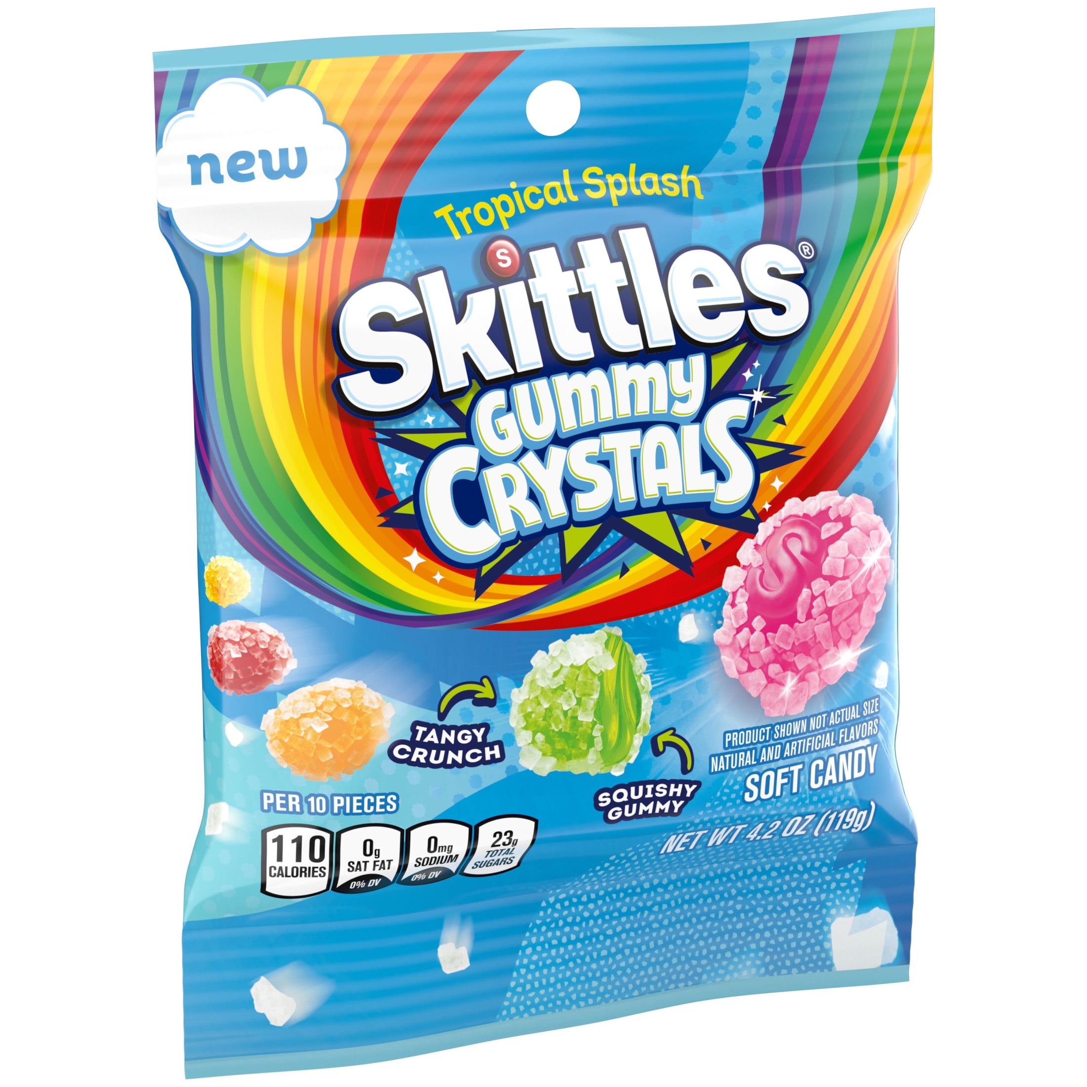 SKITTLES CRYSTALS TROPICAL