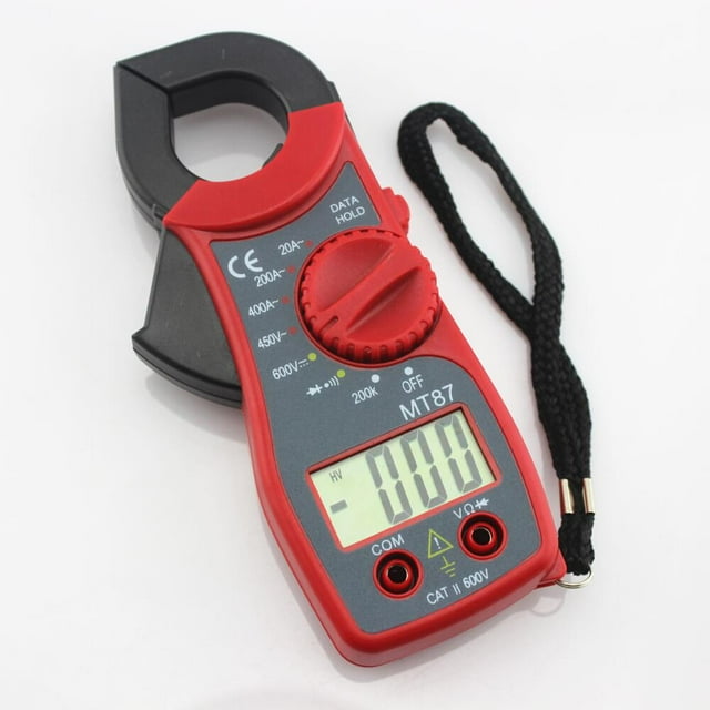 Multimetro DYNWAVEMX digital LCD Abrazadera Corriente AMP OHM Resistencia