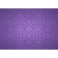 thumbnail image 1 of Ahgly Company Indoor Rectangle Patterned Purple Amethyst Purple Area Rugs, 3' x 5', 1 of 6