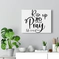 thumbnail image 5 of Scripture Walls  Up And Pray Luke 22:46 Bible Verse Canvas Christian Wall Art Ready to Hang Unframed, 5 of 12