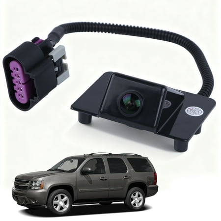 Gsuatey Backup Camera Reversing Lines Rearview Parking Camera Fit for Chevrolet Tahoe Suburban 1500 2500 2007-2008 for Cadillac Escalade ESV 2007-2008 Replacement 15173619