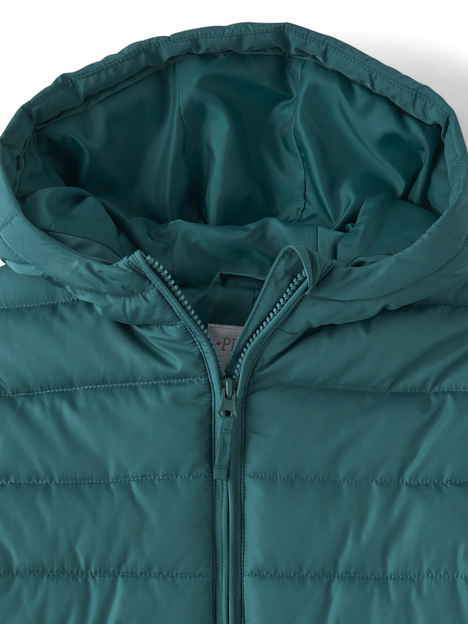 The Children's Place Girls Long Sleeve Hooded Puffer Jacket, Sizes XS-XXL