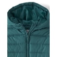 thumbnail image 3 of The Children's Place Girls Long Sleeve Hooded Puffer Jacket, Sizes XS-XXL, 3 of 3