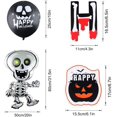 thumbnail image 4 of Globos de fiesta de Halloween Globos de decoración de Halloween Globo de aluminio Kit de globo de helio Murciélago Bruja Bal oso de fresa  Electrónica, 4 of 5