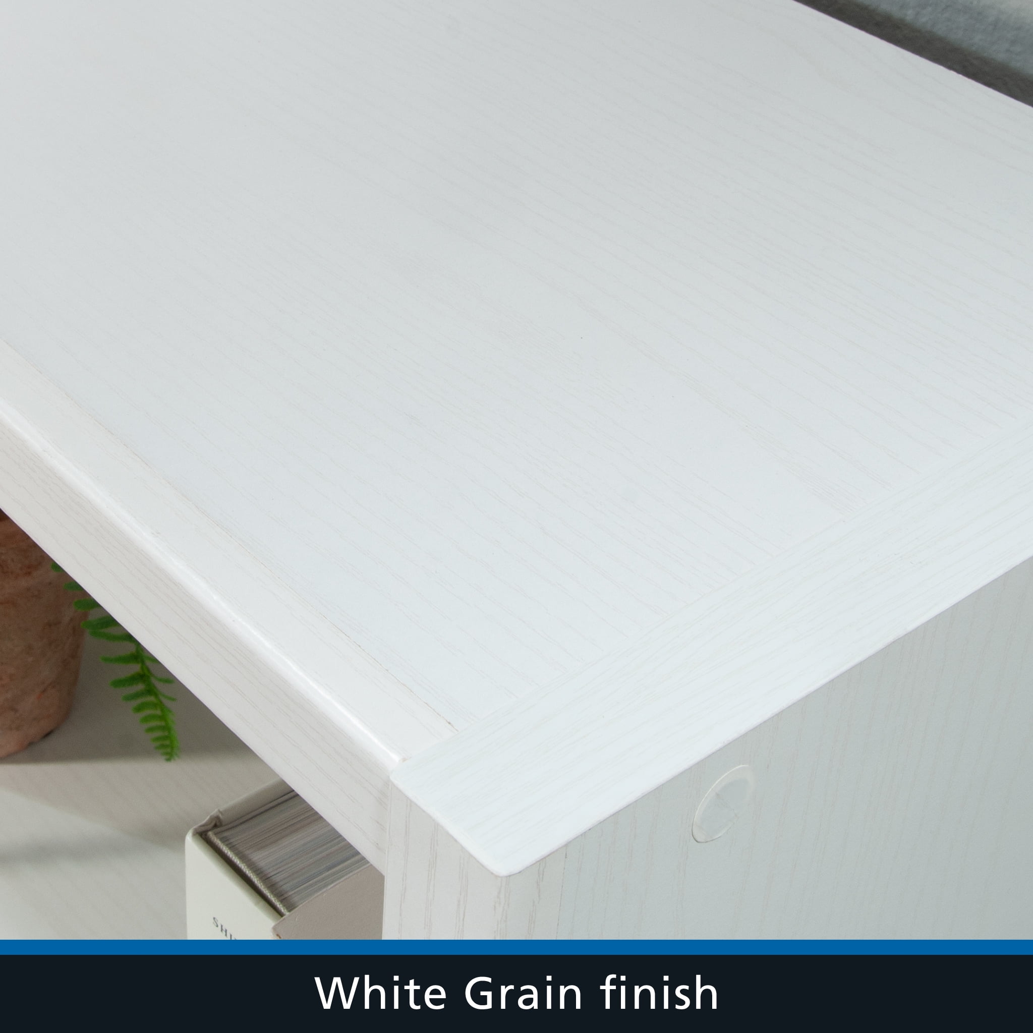 Mainstays Westley 5 Shelf Bookcase, White Finish