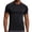 Black, variant on LEKWK Swim Shirts for Men Short Sleeve Quick Dry Workout Tops Crewneck Loose Fit UPF 50 Rash Guard Summer Athletic Running Gym T-Shirts