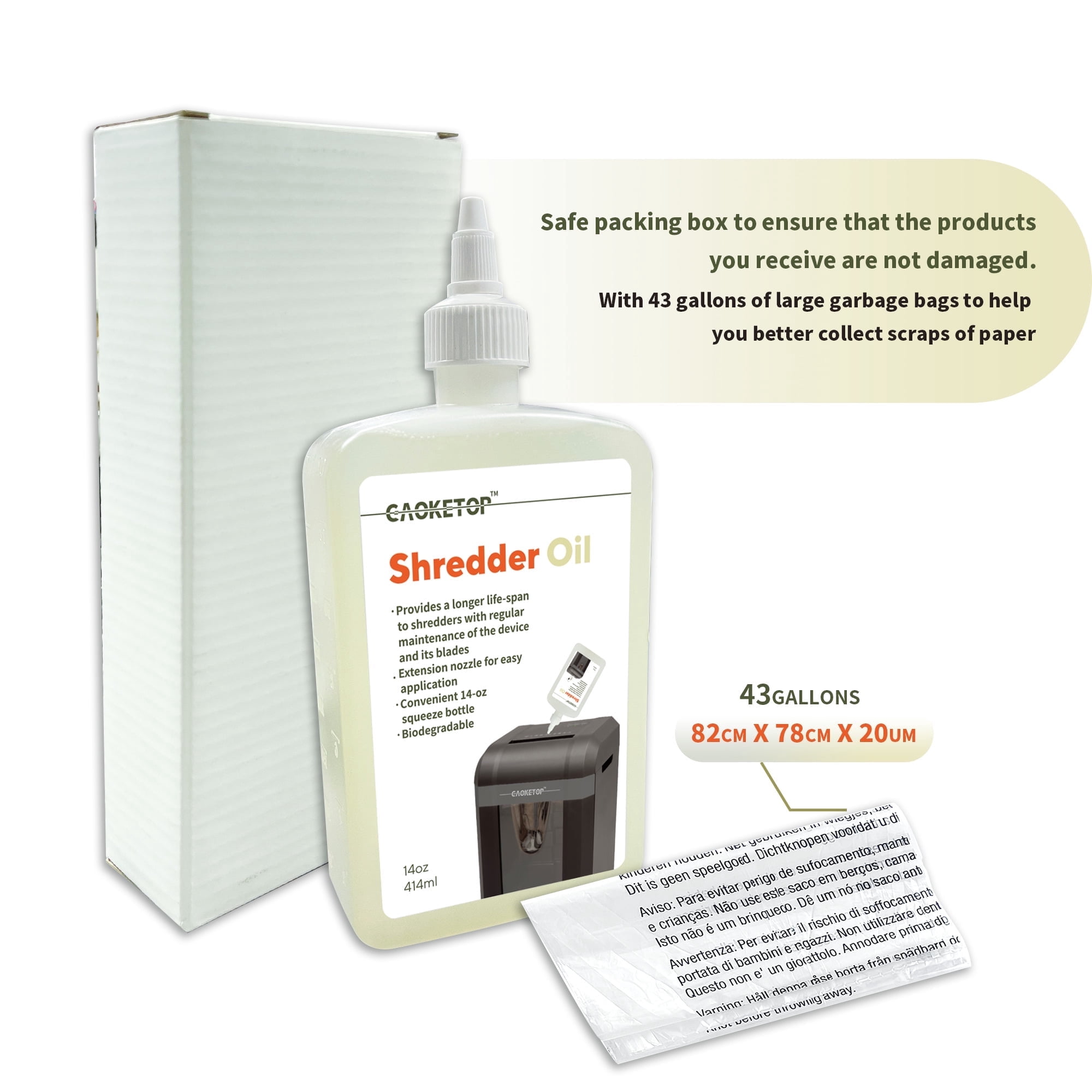 Fellowes Mfg. Co. Powershred Performance Oil, 12 Oz. Bottle W