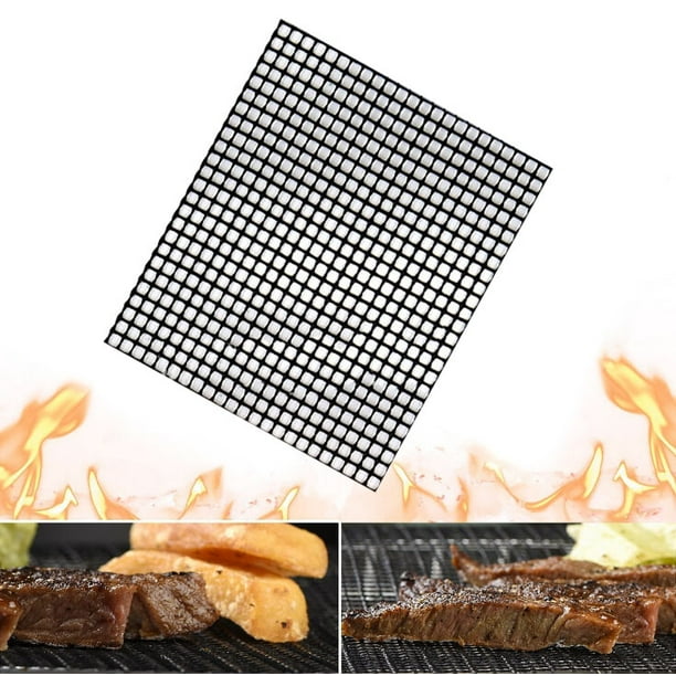BBQ Mesh Mat Grill Tool, 1/2/3 Sheet Nonstick BBQ Grill Baking Mesh