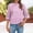 Purple, variant on Endives Women's Cotton Linen Shirt V Neck Retro Embroidered Blouse New China Staly Loose Casual Top Tee