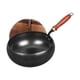 thumbnail image 1 of Sartén Wok Wok de Cocina Manual Forjado Universal Versátil Mango de Madera Wok Chino con tapa, 1 of 9