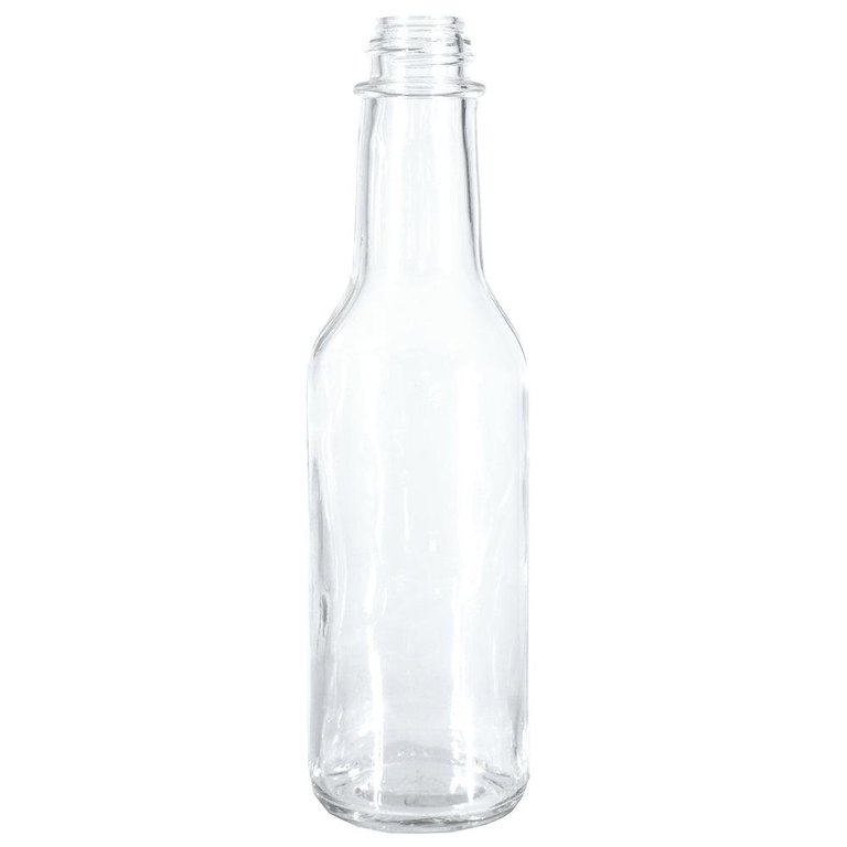 5 oz. Clear Glass Woozy Bottle