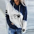 thumbnail image 2 of Essentials Hoodie for Women Long Sleeve Cute Dog Print Hooded Sweatshirt Fall Fashion Casual Pullover Tops 2025 Winter Clothes, 2 of 4
