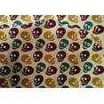thumbnail image 4 of oneOone Cotton Silk Primrose Fabric Skull Craft Projects Decor Fabric Printed By The Yard 42 Inch Wide, 4 of 4