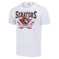 thumbnail image 2 of Men's Starter White Ottawa Senators Team Logo Graphic T-Shirt, 2 of 3